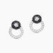 Boucles D'oreilles Puces Diana Argent Blanc Oxyde De Zirconium - Puces Femme | Marc Orian