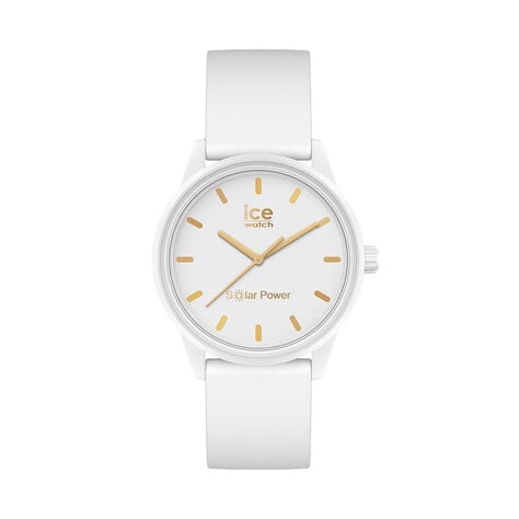 Montre Ice Watch Solar Power Blanc - Montres &eacute;tanches Famille | Marc Orian