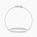 Bracelet Laïde Argent Blanc Oxyde De Zirconium - Bracelets chaînes Femme | Marc Orian