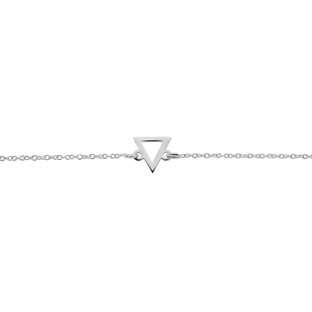 Bracelet Katie Argent Blanc - Bracelets chaînes Femme | Marc Orian