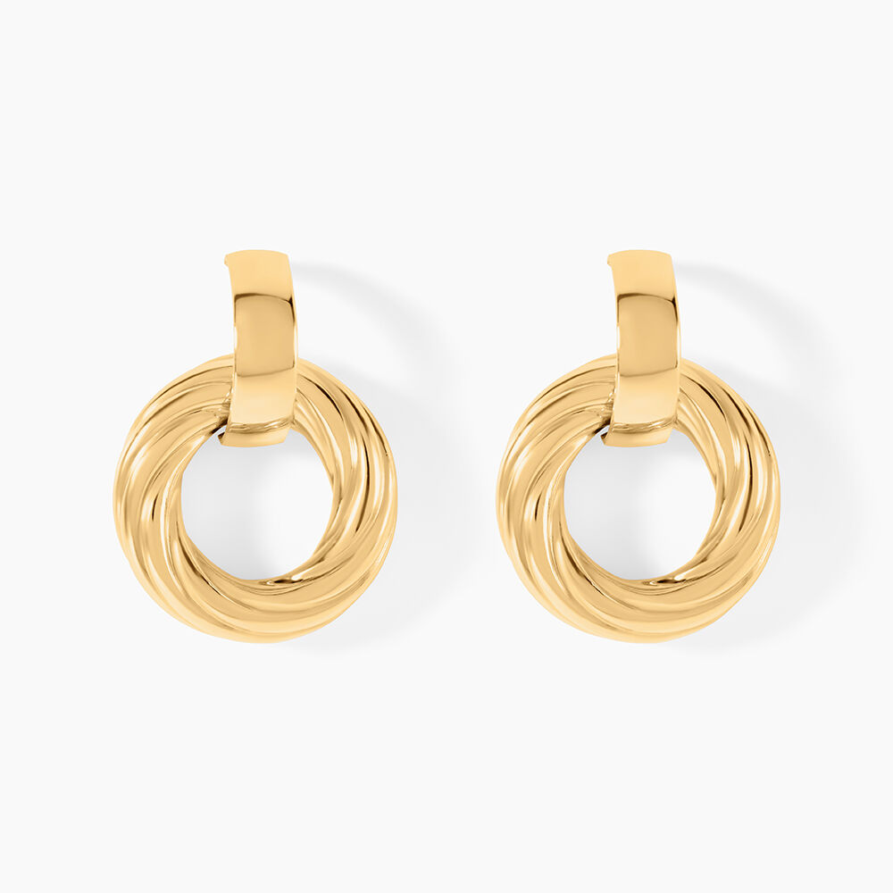 Boucles D'Oreilles Pendantes Jamesina Or Jaune - Pendantes Femme | Marc Orian