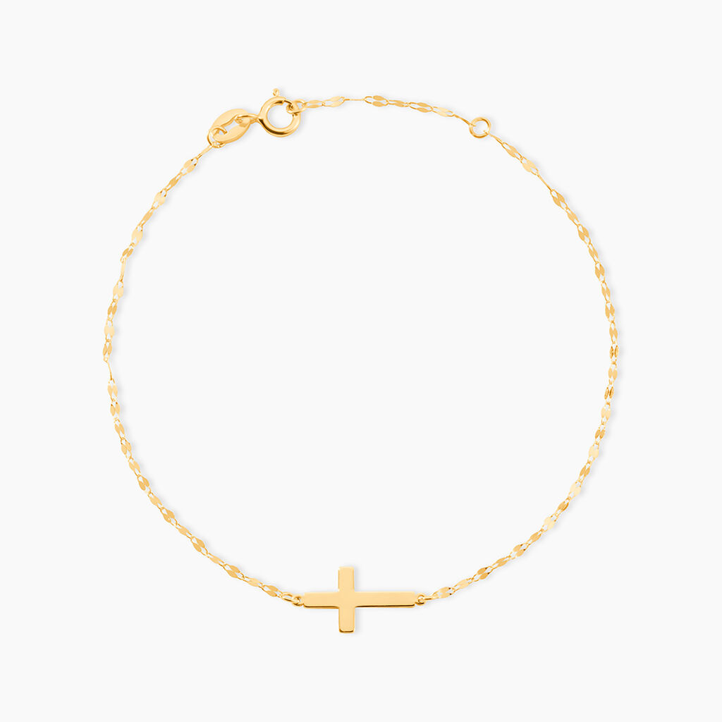 Bracelet Kristof Or Jaune - Bracelets cha&icirc;nes Famille | Marc Orian