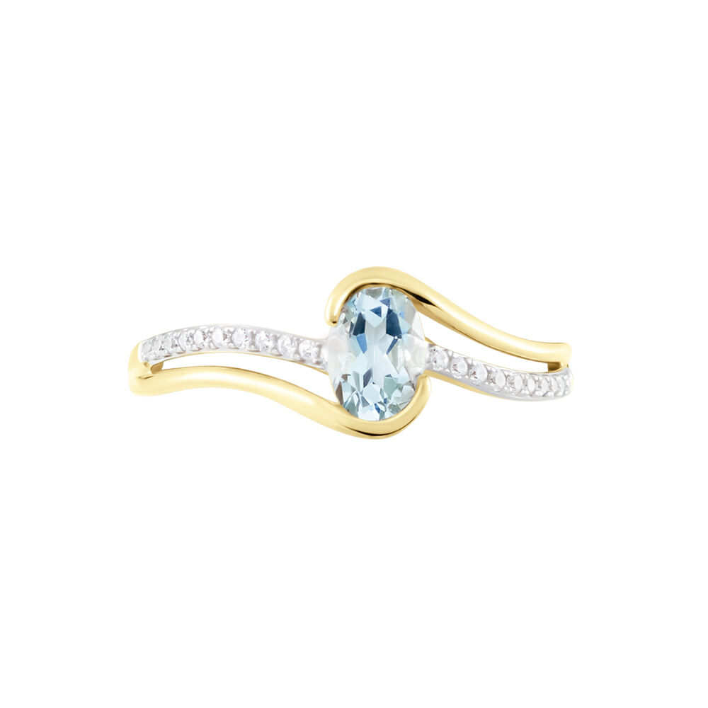 Bague Or Jaune Anja Topaze - Bagues pierres fines Femme | Marc Orian