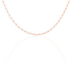 Cha&icirc;ne Ophelio Maille Alternee 1/1 Or Rose - Chaines Femme | Marc Orian