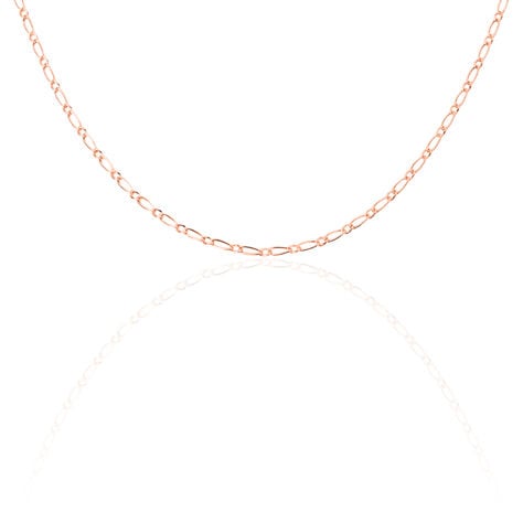 Cha&icirc;ne Ophelio Maille Alternee 1/1 Or Rose - Chaines Femme | Marc Orian