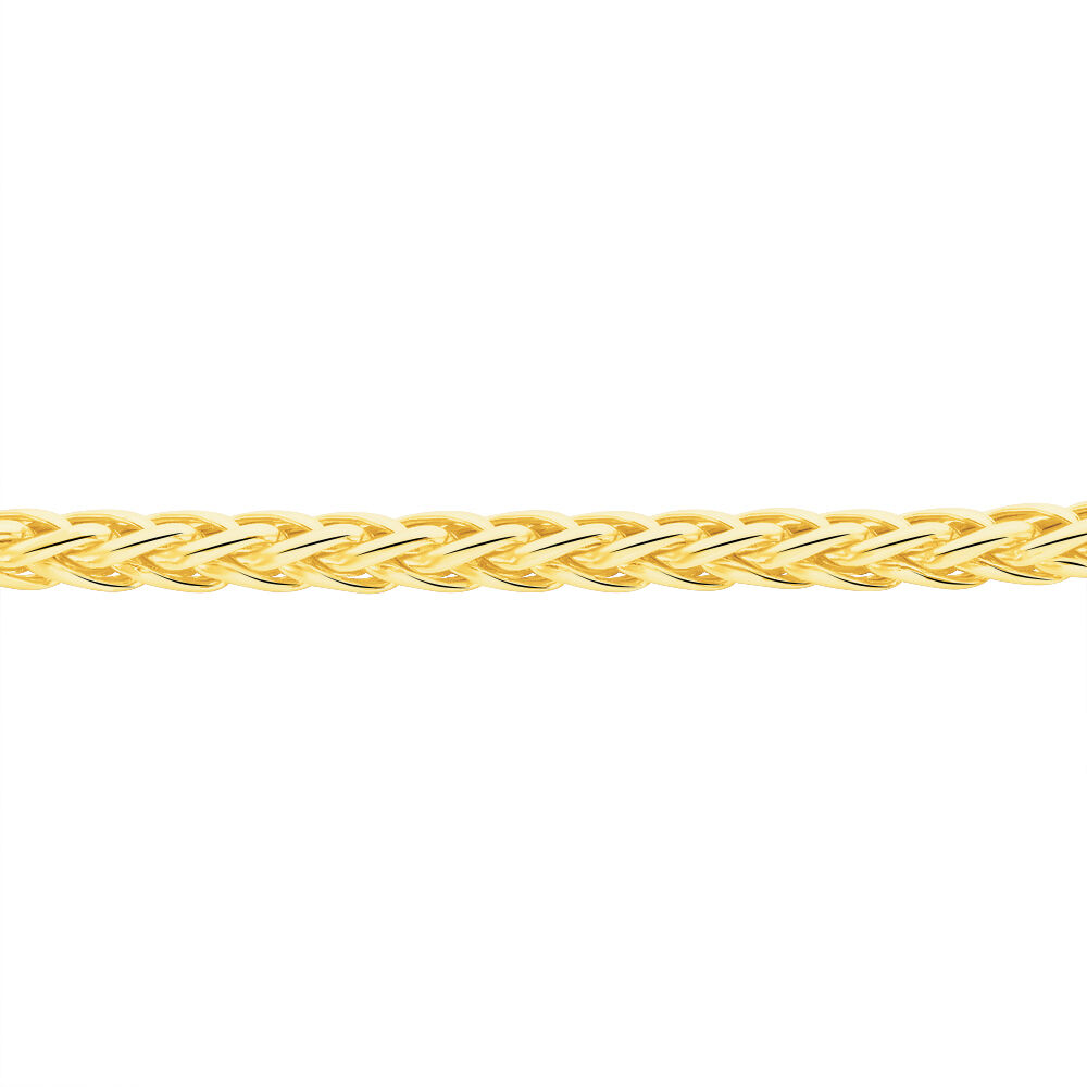 Bracelet Jany Maille Palmier Or Jaune - Bracelets mailles Femme | Marc Orian