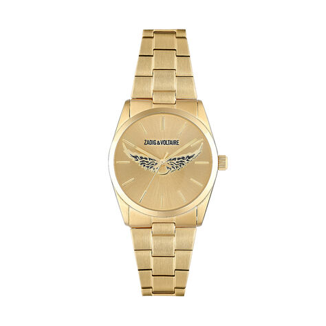 Montre Zadig & Voltaire Dor&eacute; - Montres &eacute;tanches Femme | Marc Orian