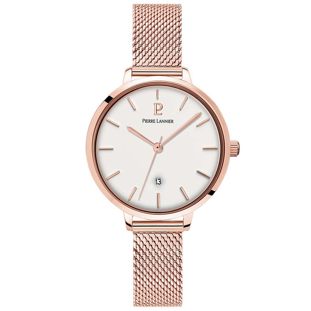 Montre Pierre Lannier Echo Argenté - Montres classiques Femme | Marc Orian