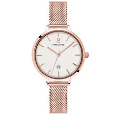 Montre Pierre Lannier Echo Argenté - Montres classiques Femme | Marc Orian