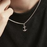 Collier Argent Blanc Day - Colliers fantaisie Homme | Marc Orian