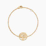 Bracelet Plaqu&eacute; Or Jaune Laora - Bracelets fantaisie Femme | Marc Orian