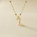 Collier Plaqué Or Jaune Lettra - Colliers fantaisie Femme | Marc Orian
