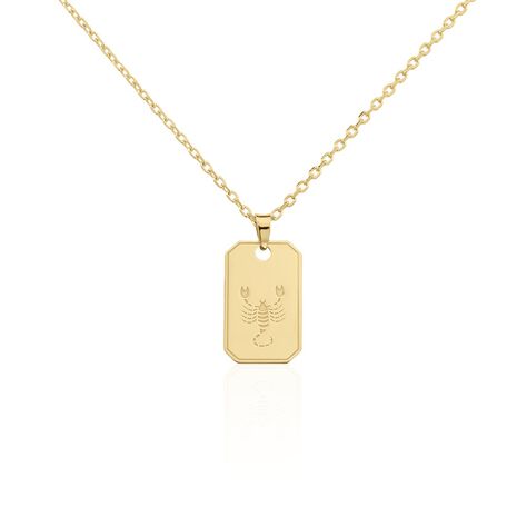 Collier Plaqu&eacute; Or Quintien - Colliers ete Homme | Marc Orian