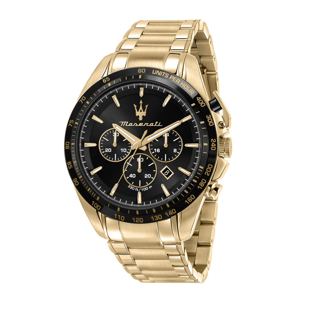 Montre Maserati Traguardo Noir - Montres &eacute;tanches Homme | Marc Orian