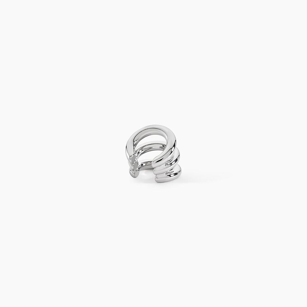 Bijoux D'Oreilles Arthemise Acier Blanc - Piercings d'oreilles Femme | Marc Orian