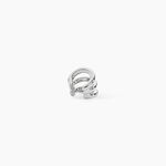 Bijoux D'Oreilles Arthemise Acier Blanc - Piercings d'oreilles Femme | Marc Orian