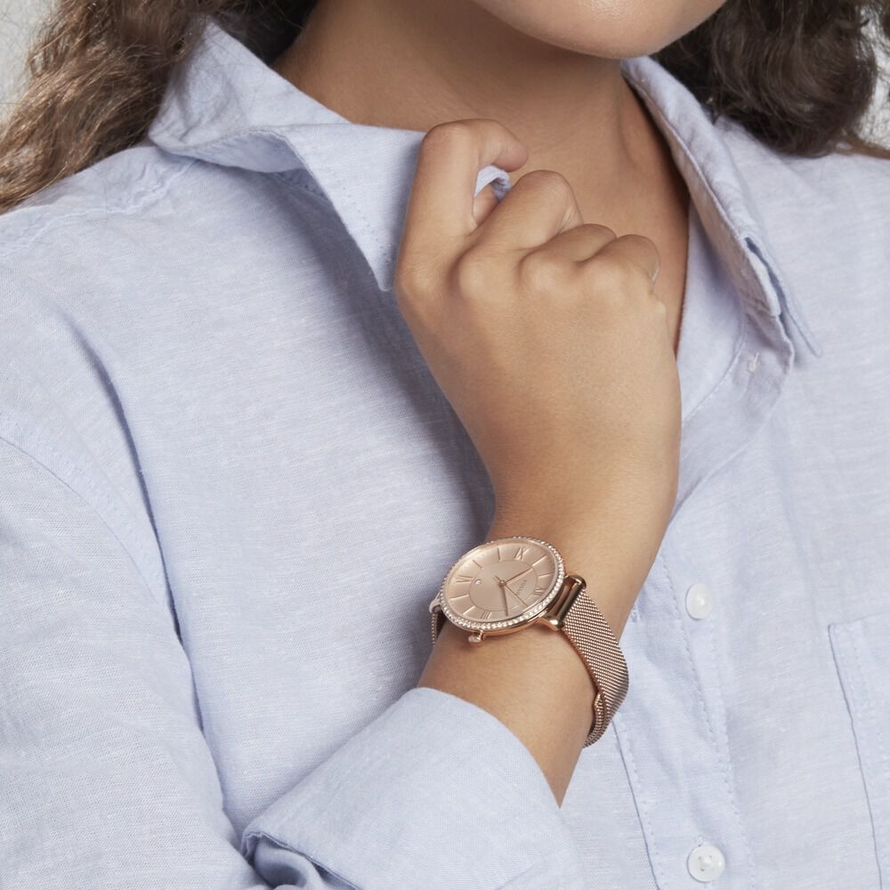 montre multifonction femme Fossil Jacqueline ES4326 multifonction Fossil