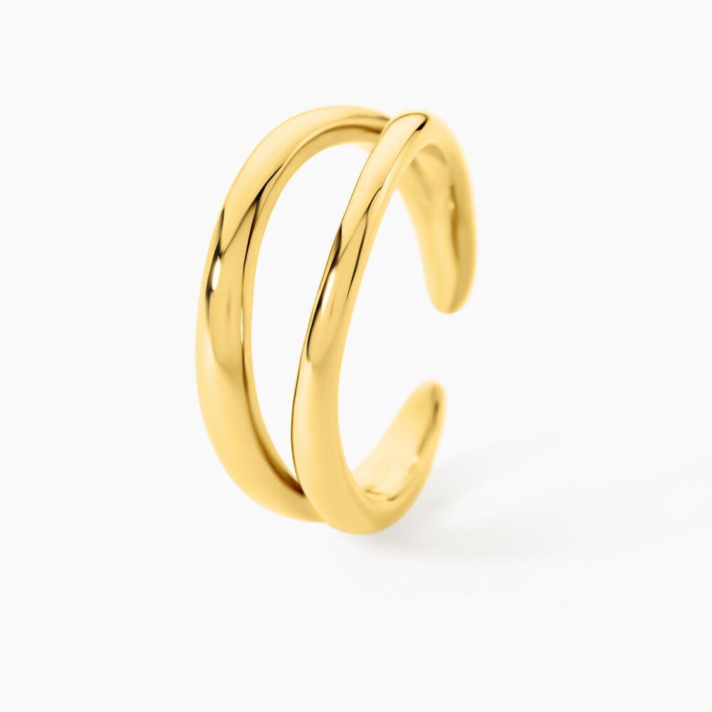Bague Alfreda Acier Jaune - Bijoux fantaisie Femme | Marc Orian