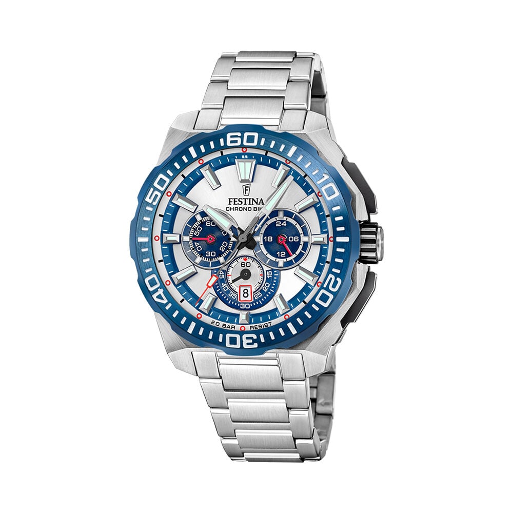 Montre Festina Chrono Bike 2 Argenté - Nouveautés Homme | Marc Orian
