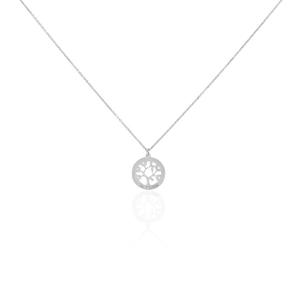 Collier Argent Blanc Vroon - Colliers Femme | Marc Orian