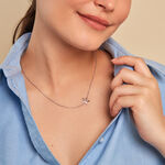 Collier Inessa Argent Blanc Oxyde De Zirconium - Colliers avec pierres Femme | Marc Orian