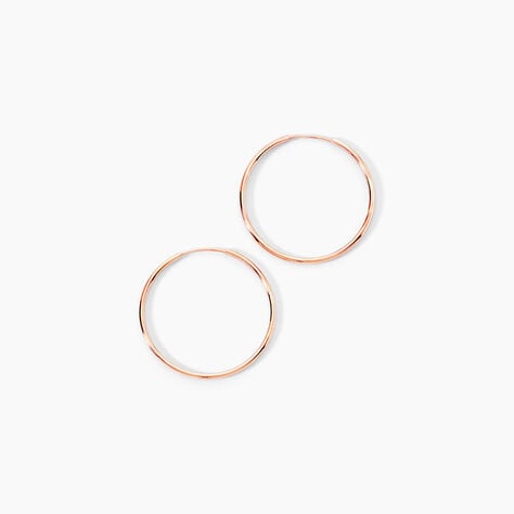 Cr&eacute;oles Dominae Or Rose - Cr&eacute;oles Femme | Marc Orian