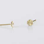 Boucles D'oreilles Puces Berangere Cercle Or Jaune - Puces Femme | Marc Orian