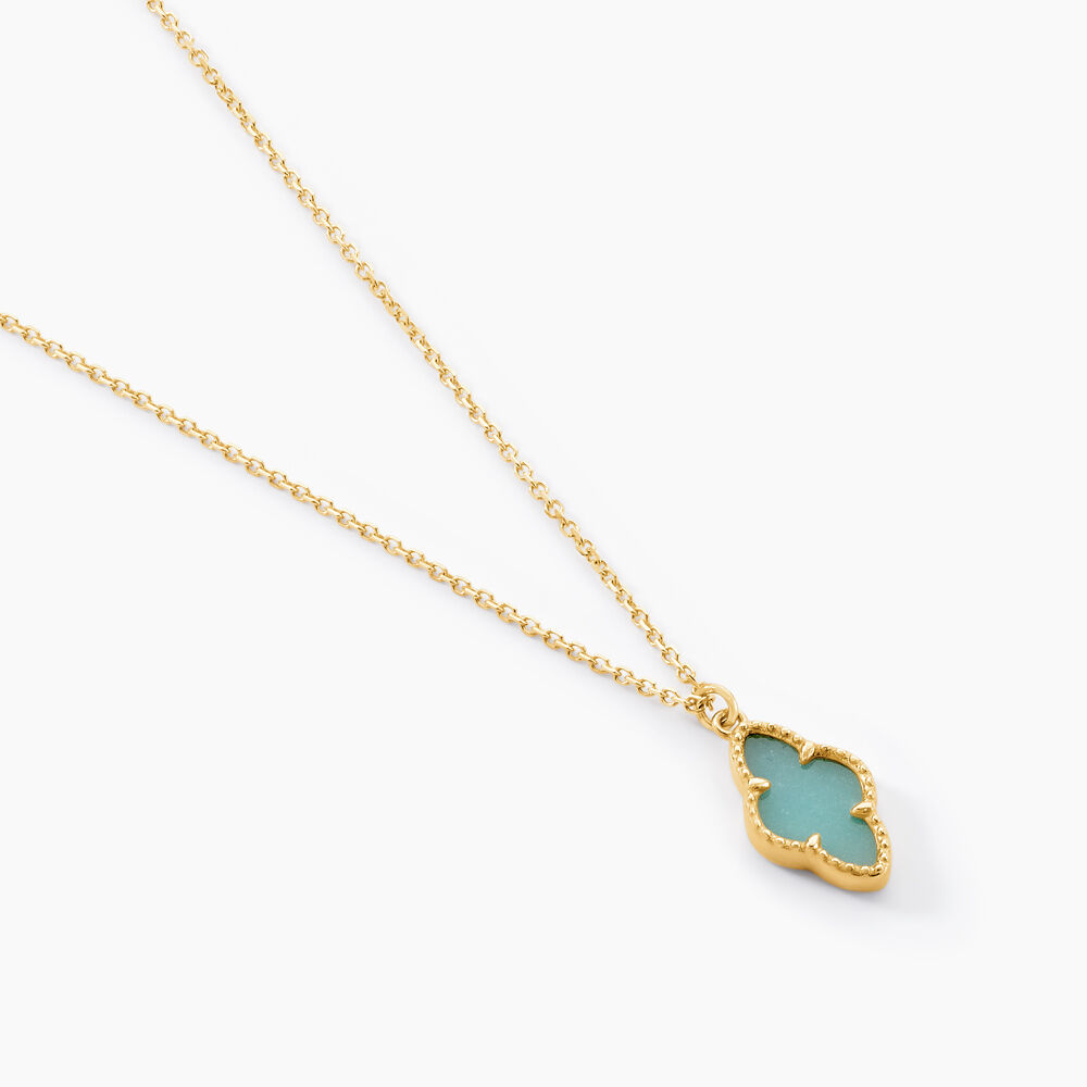 Collier Reflets Pop Or Jaune Nacre - Colliers avec pierres Femme | Marc Orian