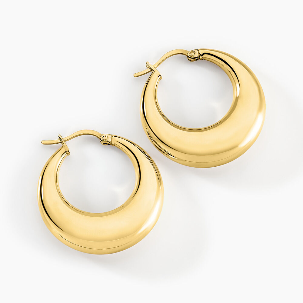 Cr&eacute;oles Creolia Acier Jaune - Cr&eacute;oles Femme | Marc Orian