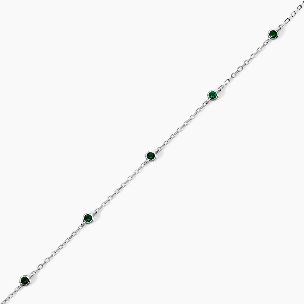 Bracelet Thesee Argent Blanc Spinelle - Bracelets fantaisie Femme | Marc Orian