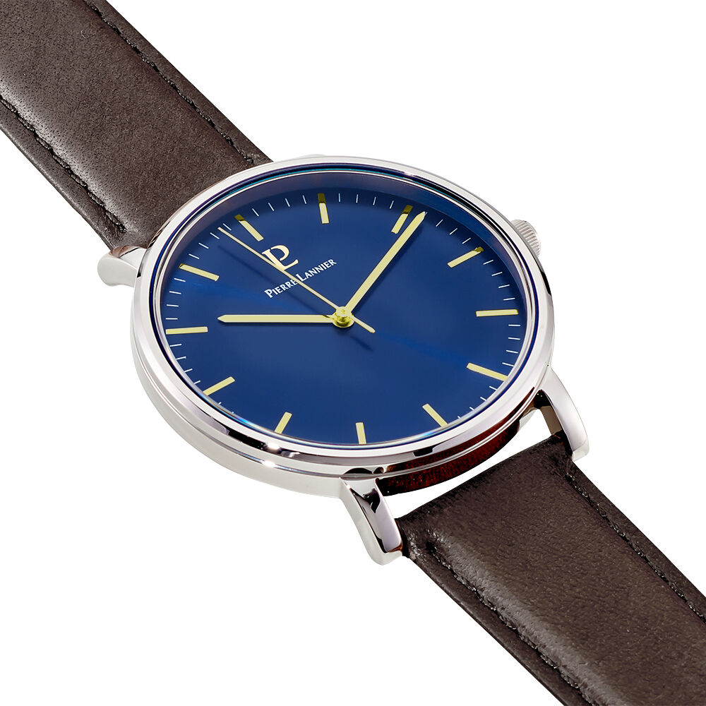 Montre Pierre Lannier Essential Bleu - Montres classiques Homme | Marc Orian