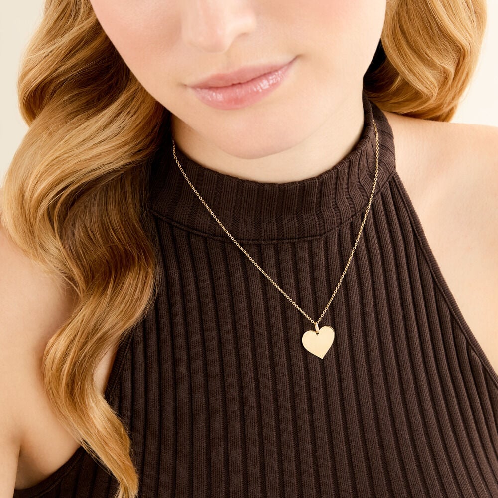 Pendentif Lisa Or Jaune - Bijoux personnalis&eacute;s Femme | Marc Orian