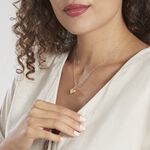 Pendentif Eudocie Coeur Mat Et Brillant Or Jaune - Pendentifs Femme | Marc Orian