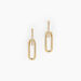 Boucles D'oreilles Pendantes Liaisons Precieuses Or Jaune Diamant - Pendantes Femme | Marc Orian