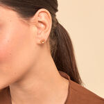 Boucles D'oreilles Puces Laela Plaqu&eacute; Or Jaune Oxyde De Zirconium - Puces Femme | Marc Orian