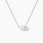 Collier Sissy Or Blanc Perle De Culture - Colliers avec pierres Femme | Marc Orian