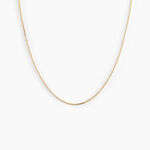 Cha&icirc;ne Igoa Maille For&ccedil;at Diamantee Or Jaune - Chaines Enfant | Marc Orian