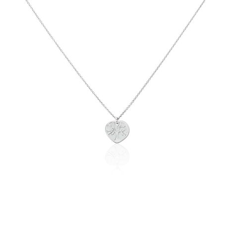 Collier Argent Blanc Vitto Nacre - Colliers avec pierres Femme | Marc Orian