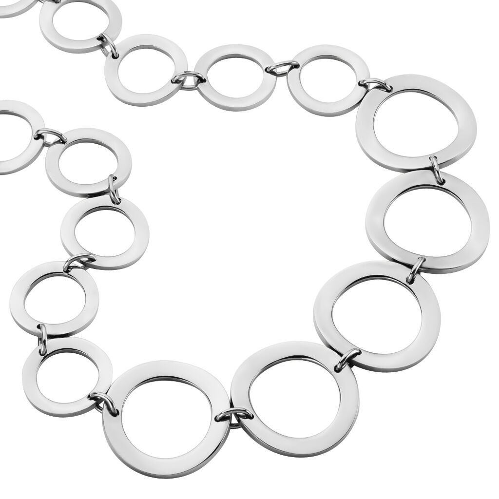 Collier Reyhana Acier Blanc - Colliers Femme | Marc Orian