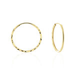 Cr&eacute;oles Valerina Or Jaune - Cr&eacute;oles Femme | Marc Orian