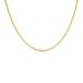 Collier Capucin Or Jaune Maille Marine Plate - Chaines Homme | Marc Orian