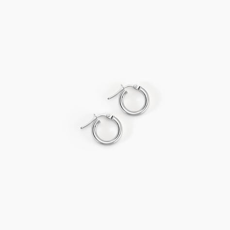 Créoles Verania Or Blanc - Créoles Femme | Marc Orian
