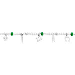 Bracelet Suzanna Argent Blanc - Bracelets fantaisie Femme | Marc Orian