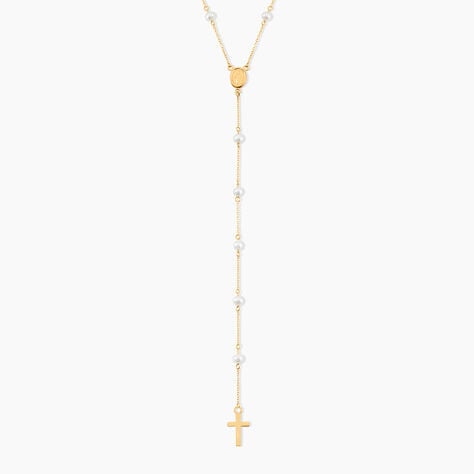 Collier Vesta Or Jaune Perle De Culture - Colliers avec pierres Femme | Marc Orian