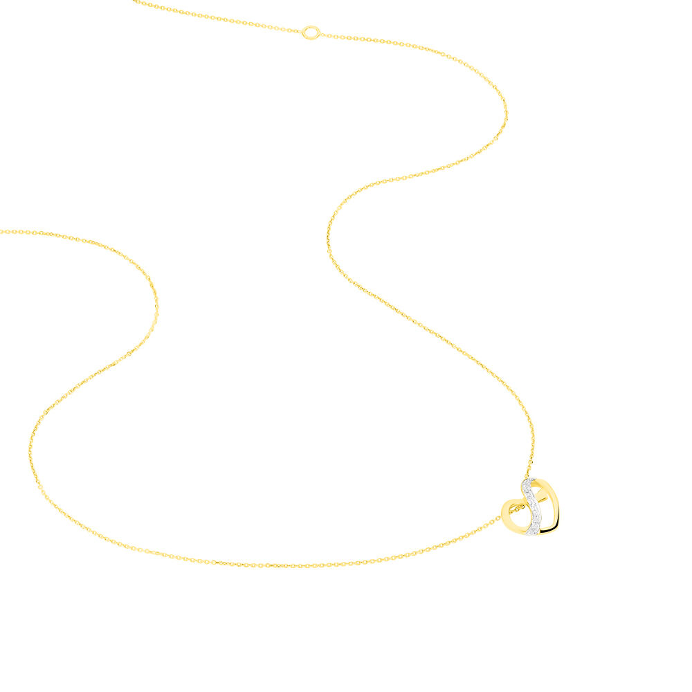 Collier Juliane Or Jaune Diamant - Colliers avec pierres Femme | Marc Orian