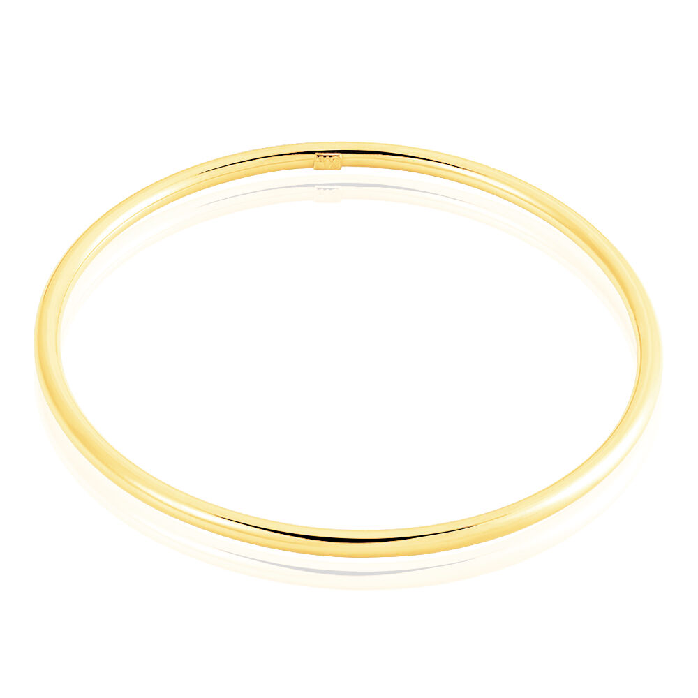 Bracelet Jonc Xylina Fil Rond Lisse Or Jaune - Bracelets joncs Famille | Marc Orian