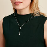 Collier Euphoria Argent Blanc Perle De Culture - Colliers avec pierres Femme | Marc Orian