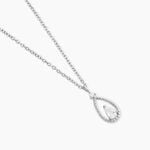 Collier Loane Argent Blanc Oxyde De Zirconium - Colliers avec pierres Femme | Marc Orian