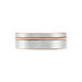 Bague Jourdan Eigger Acier Bicolore - Bagues grosses Homme | Marc Orian