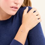 Bracelet Celeste Or Jaune Am&eacute;thyste Oxyde De Zirconium - Bracelets cha&icirc;nes Femme | Marc Orian